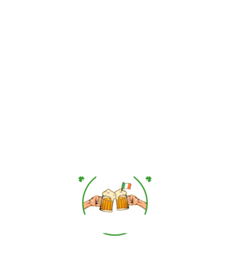 'I''ll be irish' model alb pe tricou