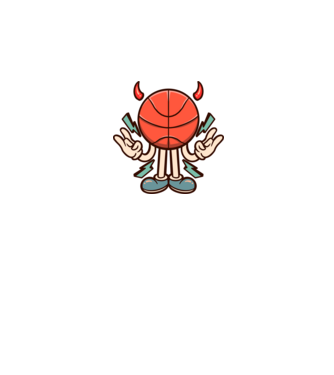 Evil basketball model negru pe tricou