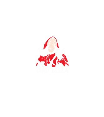 ciao bella dali model negru pe tricou