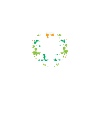 'Kiss me I''m Irish or Drunk' model negru pe tricou