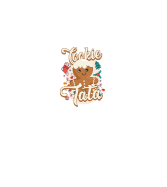 Cookie tată model alb pe tricou