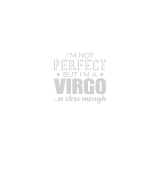 Not perfect, but VIRGO model negru pe tricou