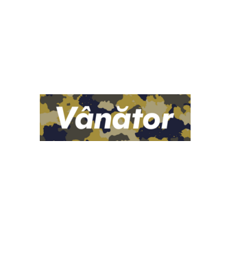 vânător model roz neon pe tricou