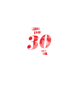 Am împlinit 30 ani pentru a doua oară model negru pe tricou