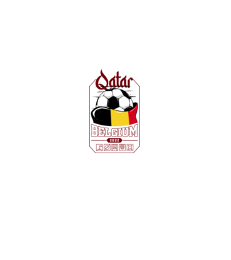 Qatar teams Belgium model negru pe tricou