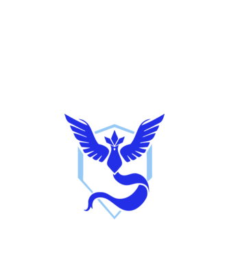 Mystic team logo model alb pe tricou