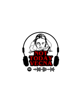 not today vecna model verde de măr pe tricou