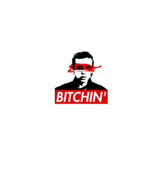 bitchin eleven model gri pe tricou
