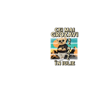 RETRO teddy IULIE model galben neon pe tricou