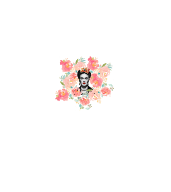 Frida Kahlo 2 model alb pe tricou