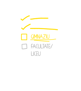 Cheklist educație - Școala primară negru model negru pe tricou
