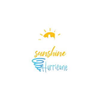 November Girls are Sunshine mixed with a little Hurricane model negru pe tricou