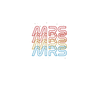 Retro vintage nasa couple mrs model negru pe tricou