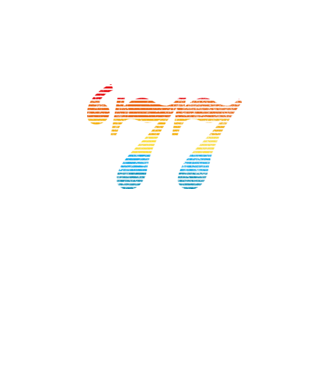 Retro Birthday 1977 model turcoaz pe tricou