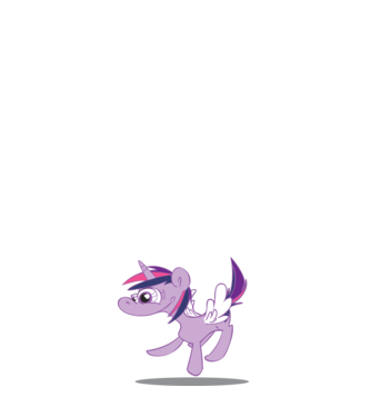 ugly my little pony model alb pe tricou