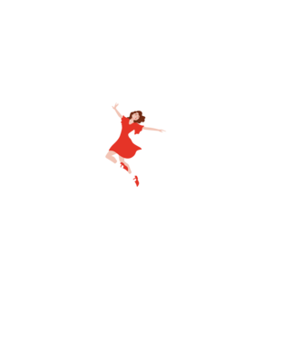 în timp ce dansezi poți fi ceea ce vrei să fii - în acel moment model negru pe tricou