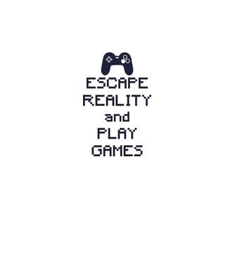 Escape reality model galben neon pe tricou