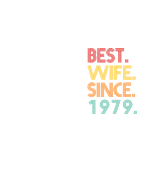 best wife since 1979 retro model galben neon pe tricou