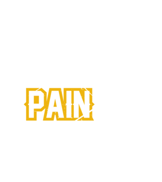 No Pain No Gain model negru pe tricou