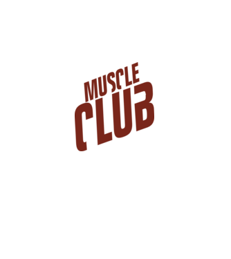 Muscle Club model negru pe tricou