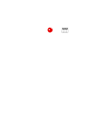 Bowling EKG model negru pe tricou