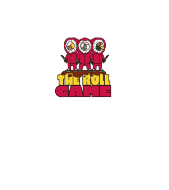 the roll game squid game model alb pe tricou