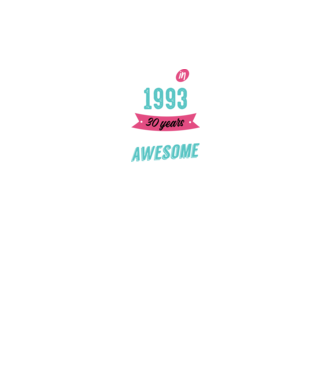 MADE IN 1993 model negru pe tricou