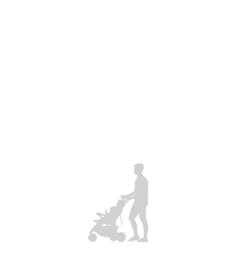 Walking dad model alb pe tricou