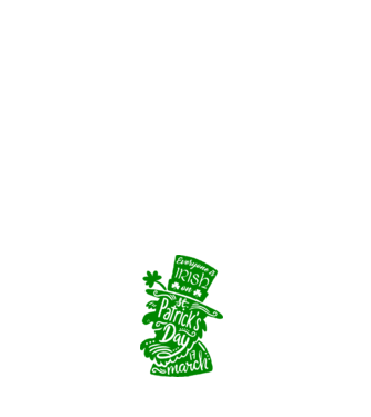 Everyone is irish leprechaun model negru pe tricou