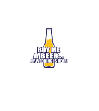 buy me a beer model alb pe tricou
