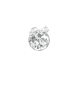Zodiac femeie PEȘTI retro model negru pe tricou