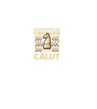 Acesta este un cavaler, nu un căluț  model negru pe tricou