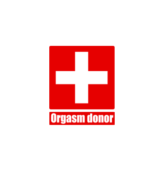 orgasm model negru pe tricou