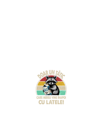 Retro Apa aki visszajött a tejjel RO model alb pe tricou