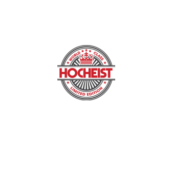 hocheist model alb pe tricou