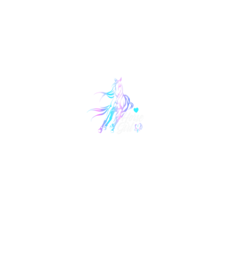 Horse girl 2 model negru pe tricou