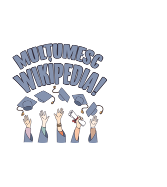 Wikipedia model alb pe tricou