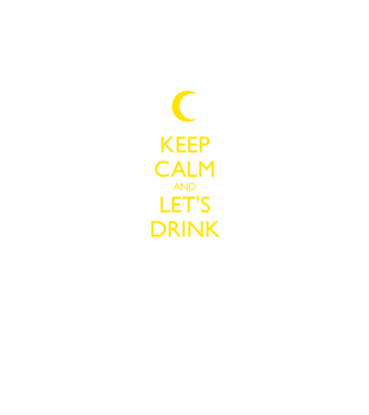 keep calm and lets drink model albastru regal pe tricou