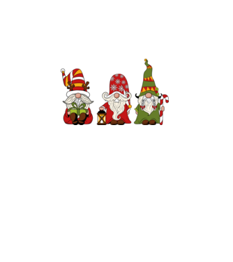 Xmas gnomes 2 model turcoaz pe tricou