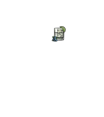 Let the fun be gin model negru pe tricou