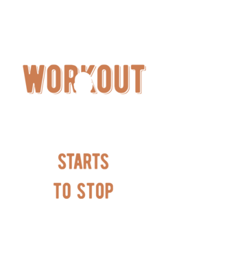 The Real Workout model negru pe tricou