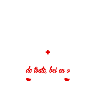 Siguranța înainte de toate, bei cu o asistentă medicală model negru pe tricou