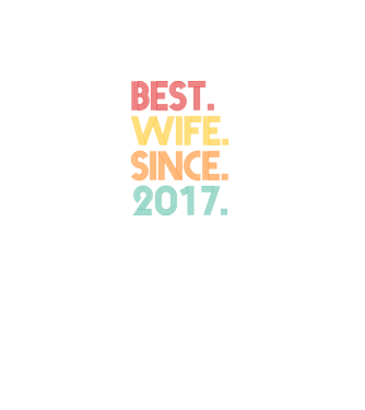 best wife since 2017 retro model turcoaz pe tricou