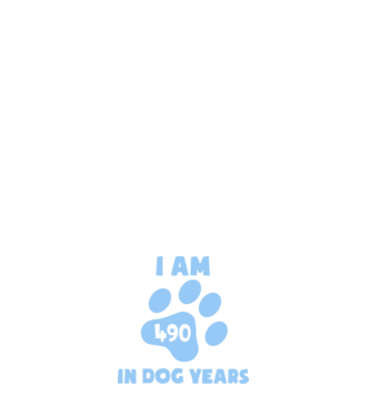 Dog Year - 490 model alb pe tricou