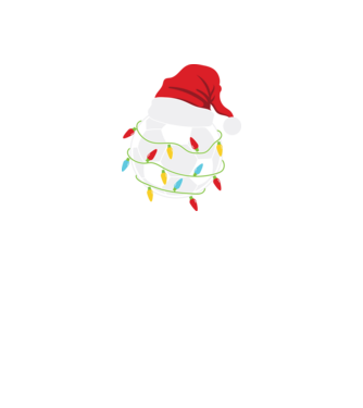 Football christmas model negru pe tricou