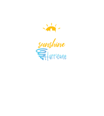 December Girls are Sunshine mixed with a little Hurricane model turcoaz pe tricou
