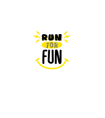 Run for fun model roz neon pe tricou