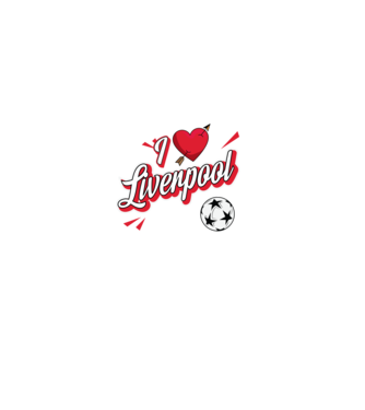 Popart Liverpool model negru pe tricou