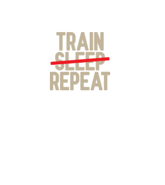 Train repeat model negru pe tricou