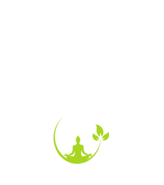 meditation leaf model negru pe tricou